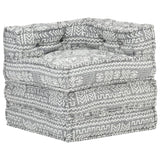 NNEVL Modular Pouffe Light Grey Fabric
