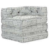 NNEVL Modular Pouffe Light Grey Fabric