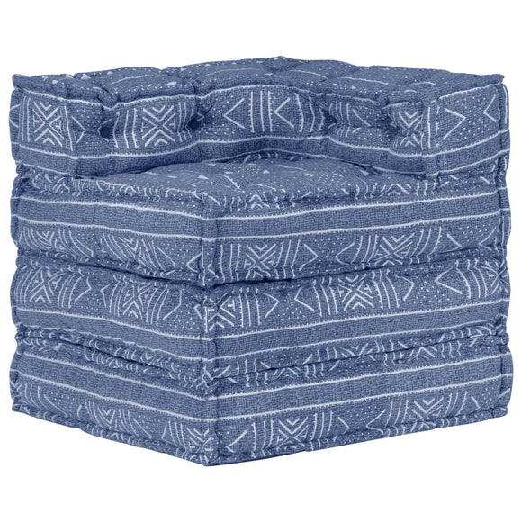 NNEVL Modular Pouffe Indigo Fabric
