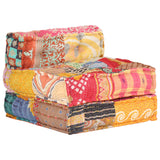 NNEVL Modular Pouffe Patchwork Fabric