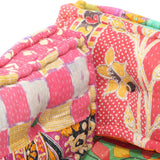 NNEVL Pallet Sofa Cushion Multicolour Fabric Patchwork