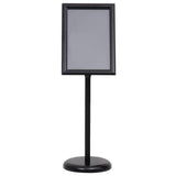 NNEVL A3 Pedestal Poster Stand Black Aluminium Alloy