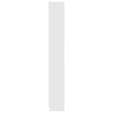 NNEVL 5-Tier Book Cabinet White 60x24x175 cm Chipboard