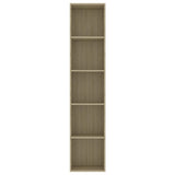 NNEVL Book Cabinet Sonoma Oak 40x30x189 cm Engineered Wood