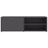 NNEVL TV Cabinet Grey 120x34x37 cm Chipboard