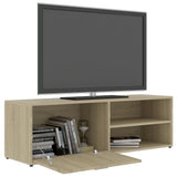 NNEVL TV Cabinet Sonoma Oak 120x34x37 cm Chipboard