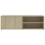 NNEVL TV Cabinet Sonoma Oak 120x34x37 cm Chipboard