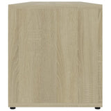 NNEVL TV Cabinet Sonoma Oak 120x34x37 cm Chipboard