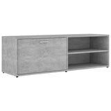 NNEVL TV Cabinet Concrete Grey 120x34x37 cm Chipboard