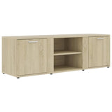 NNEVL TV Cabinet Sonoma Oak 120x34x37 cm Chipboard