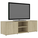 NNEVL TV Cabinet Sonoma Oak 120x34x37 cm Chipboard