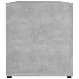 NNEVL TV Cabinet Concrete Grey 120x34x37 cm Chipboard