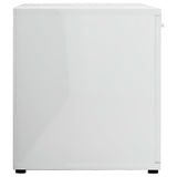 NNEVL TV Cabinet High Gloss White 120x34x37 cm Chipboard