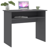 NNEVL Desk Grey 90x50x74 cm Engineered Wood