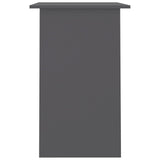 NNEVL Desk Grey 90x50x74 cm Engineered Wood