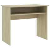 NNEVL Desk Sonoma Oak 90x50x74 cm Chipboard
