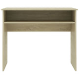 NNEVL Desk Sonoma Oak 90x50x74 cm Chipboard