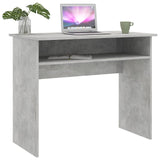 NNEVL Desk Concrete Grey 90x50x74 cm Chipboard