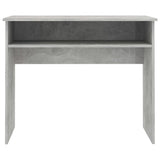 NNEVL Desk Concrete Grey 90x50x74 cm Chipboard