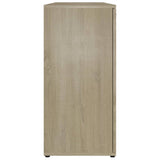 NNEVL Sideboard Sonoma Oak 120x35.5x75 cm Engineered Wood