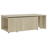 NNEVL Coffee Table Sonoma Oak 150x50x35 cm Chipboard