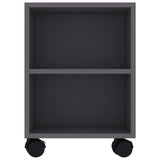 NNEVL TV Cabinet Grey 120x35x43 cm Chipboard