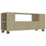 NNEVL TV Cabinet Sonoma Oak 120x35x43 cm Chipboard