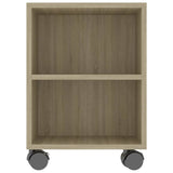 NNEVL TV Cabinet Sonoma Oak 120x35x43 cm Chipboard