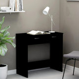 NNEVL Desk Black 80x40x75 cm Engineered Wood