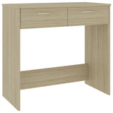 NNEVL Desk Sonoma Oak 80x40x75 cm Chipboard