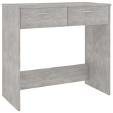 NNEVL Desk Concrete Grey 80x40x75 cm Chipboard