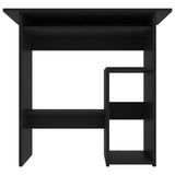 NNEVL Desk Black 80x45x74 cm Chipboard