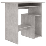 NNEVL Desk Concrete Grey 80x45x74 cm Chipboard