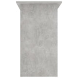 NNEVL Desk Concrete Grey 80x45x74 cm Chipboard