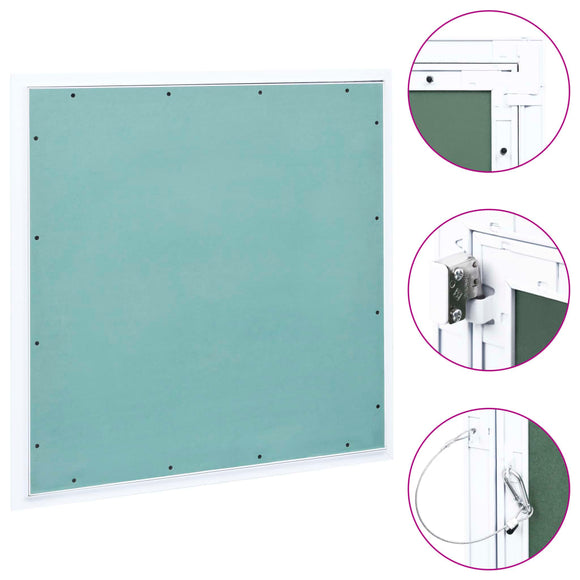 NNEVL Access Panel with Aluminium Frame and Plasterboard 500x500 mm