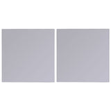 NNEVL Frameless Mirror Tiles Glass 16 pcs 20.5 cm