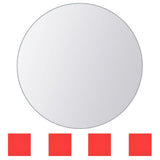NNEVL 16 Piece Mirror Titles Multi-Shape Glass