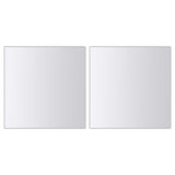 NNEVL 48 pcs Mirror Tiles Square Glass
