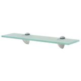 NNEVL Floating Shelves 2 pcs Glass 40x10 cm 8 mm