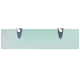 NNEVL Floating Shelves 2 pcs Glass 40x10 cm 8 mm