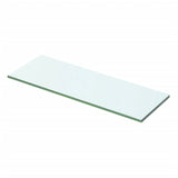 NNEVL Shelves 2 pcs Panel Glass Clear 50x12 cm
