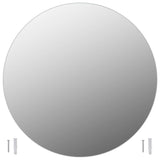 NNEVL Wall Mirrors 2 pcs 60 cm Round Glass