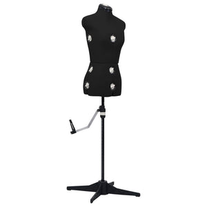 NNEVL Adjustable Dress Form Female Black S Size 33-40