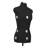 NNEVL Adjustable Dress Form Female Black S Size 33-40