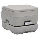 NNEVL Portable Camping Toilet Grey 10+10 L