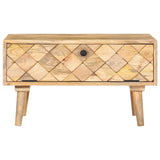 NNEVL Coffee Table 68x68x38 cm Solid Mango Wood