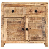 NNEVL Sideboard 70x30x68 cm Solid Mango Wood