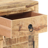 NNEVL Sideboard 70x30x68 cm Solid Mango Wood