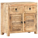 NNEVL Sideboard 70x30x68 cm Solid Mango Wood