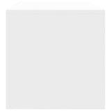 NNEVL TV Cabinet White 120x40x40 cm Engineered Wood
